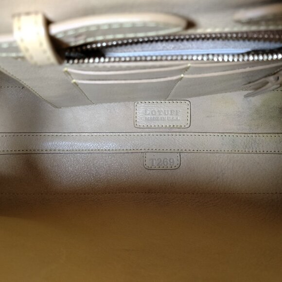 Lotuff Leather Bag "The Knot" (Made in USA) - Picture 11 of 15